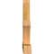Ekena Millwork Redmond Rough Sawn Timber Gable Bracket, Western Red Cedar, 96"W x 44"H x 6"D x 6"F, 11/12 Pitch GBW096X44X0606RED00RWR - alternate 2
